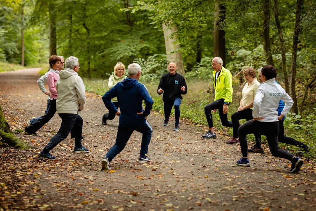 Buiten sporten voor senioren in Amerongen